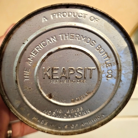 Vintage Blue Keapsit Thermos - Large - Picture 6 of 6